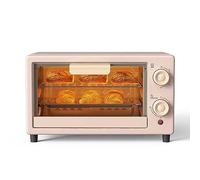 SiMbae Mini forno, forno elettrico del tostapane della friggitrice dell'aria, capacità automatica pizza dei biscotti del pane casa del riscaldamento di cottura del forno da tavolo multifunzionale,Rosa