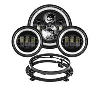 Simbae Per Electra Per Glide Per Strada Per King Per Faro LED Da 7 Pollici + Fendinebbia 4,5 Anello Montaggio Staffa Parti Touring Fendinebbia Anteriore