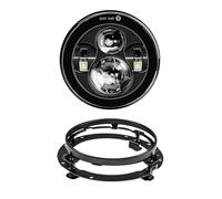 Simbae Per Electra Per Glide Per Strada Per King Per Faro LED Da 7 Pollici + Fendinebbia 4,5 Anello Montaggio Staffa Parti Touring Fendinebbia Anteriore