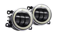 Simbae Per Nissan Per Note Per Pathfinder Per Xterra Per Frontier Per Navara 2 X Angel Eye Fendinebbia Obiettivo LED Lampada Guida DRL Fendinebbia Anteriore