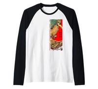 Simboli cinesi per Amore, Arte, Libertà Maglia con Maniche Raglan