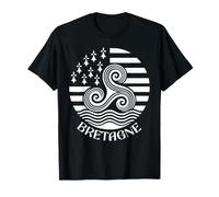 Simboli della Bretagna, Francia Breton Pride Triskel Maglietta