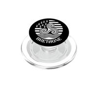 Simboli della Bretagna, Francia Breton Pride Triskel PopSockets PopGrip per MagSafe