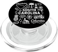 Simboli dello stato della Carolina del Sud USA Souvenir PopSockets PopGrip per MagSafe