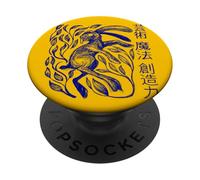 Simboli giapponesi per arte, magia e creatività PopSockets PopGrip Adesivo