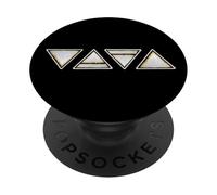 Simboli Terra Aria Fuoco Acqua Wicca 4 Elementi Streghe PopSockets PopGrip Adesivo