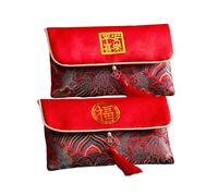 Simbolismo Culturale del Dare Bellissimo Tessuto Buste Rosse Collezione