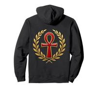 Simbolo Ankh Chiave della Vita - Antico Egitto Felpa con Cappuccio