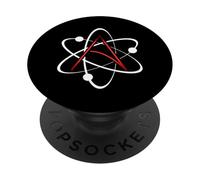 Simbolo Ateismo Atomo Ateo Scienza Evoluzione Agnostico PopSockets PopGrip Adesivo
