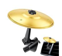 Simbolo 'auto Simbolo Air Vent | Music Percussion Strument Universall Dashboard Drum Drum Anti-Collision Cymbals | Decorazione Auto Resistente Installa Facile Per Tutti I Veicoli
