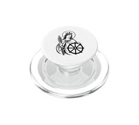 Simbolo cattolico di Santa Caterina d'Alessandria PopSockets PopGrip per MagSafe