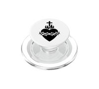 Simbolo cattolico: il Sacro Cuore di Gesù PopSockets PopGrip per MagSafe
