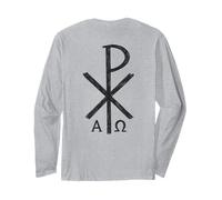 Simbolo Chi Rho della Chiesa primitiva - Cristogramma Maglia a Manica