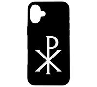 Simbolo Chi Rho - Simboli cristiani Custodia per iPhone 16 Plus