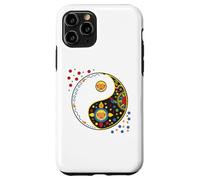 Simbolo colorato segno per tao yin e yang qi gong o tai chi Custodia per iPhone 11 Pro