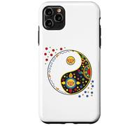 Simbolo colorato segno per tao yin e yang qi gong o tai chi Custodia per iPhone 11 Pro Max
