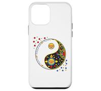 Simbolo colorato segno per tao yin e yang qi gong o tai chi Custodia per iPhone 12 mini
