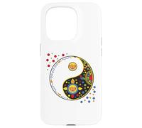 Simbolo colorato segno per tao yin e yang qi gong o tai chi Custodia per iPhone 15 Pro