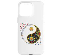 Simbolo colorato segno per tao yin e yang qi gong o tai chi Custodia per iPhone 15 Pro Max