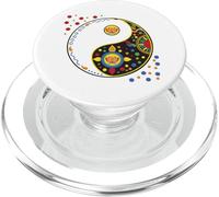 Simbolo colorato segno per tao yin e yang qi gong o tai chi PopSockets PopGrip per MagSafe