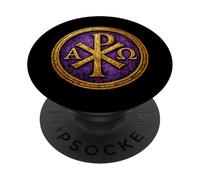 Simbolo cristiano Chi Rho - Articoli PopSockets PopGrip Adesivo