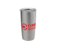 SIMBOLO CROCE FIRE & RESCUE FIREFIGHTER FLORIAN MALTESE Bicchiere termico in acciaio inox doppia parete