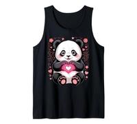 Simbolo del Cuore del Panda Kawaii | Cute Panda San Canotta