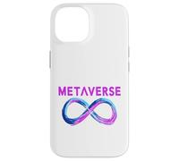 Simbolo del segno del metaverso | Giocatore di realtà virtuale | Giocatore VR Custodia per iPhone 14