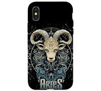 Simbolo del segno zodiacale Ariete dal 21 marzo al 19 aprile Custodia per iPhone X/XS