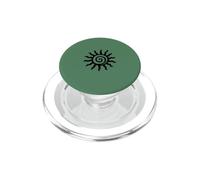 Simbolo del sole verde salvia minimalista Boho PopSockets PopGrip per MagSafe