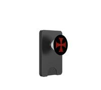 Simbolo della croce templare del Regno di Gerusalemme PopSockets PopWallet per MagSafe