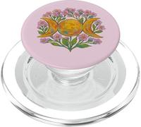 Simbolo della Dea Triplice Fioritura Luna Tramonto PopSockets PopGrip per MagSafe