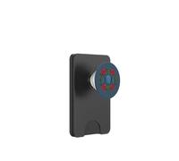 Simbolo della triplice luna rosa della dea tripla PopSockets PopWallet per MagSafe