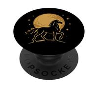 Simbolo dell'anno della luna animale del potere spirituale PopSockets PopGrip Adesivo