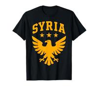 Simbolo dell'aquila della Siria Orgoglioso Design dell'identità del Maglietta