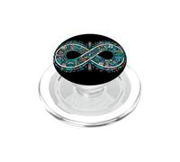 Simbolo dell'infinito in stile etnico di Natale PopSockets PopGrip per MagSafe