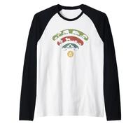 Simbolo di Animali Selvatici per Un Africano Safari Maglia con Maniche Raglan