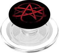 Simbolo di ateismo Religione Ateo Scienza Agnostico Libero pensatore PopSockets PopGrip per MagSafe