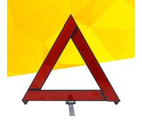 Simbolo di pericolo sul ciglio della strada del segnale di sicurezza