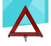 Simbolo di pericolo sul ciglio della strada del segnale di sicurezza