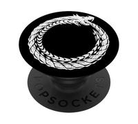 SIMBOLO DI SERPENTE O DRAGO DI OUROBOROS PopSockets PopGrip Adesivo