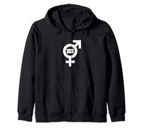 Simbolo di uguaglianza di Genere Felpa con Cappuccio