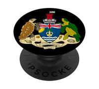 SIMBOLO EMBLEMA DELLE ISOLE CHAGOS ARCIPELAGO PopSockets PopGrip Adesivo