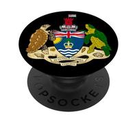 SIMBOLO EMBLEMA DELLE ISOLE CHAGOS ARCIPELAGO PopSockets PopGrip Adesivo