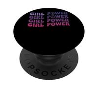 Simbolo Girl Power, simbolo della pace, design di emancipazione PopSockets PopGrip Adesivo