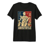 Simbolo Logico filosofo Greco Classico Aristotele Maglietta Premium