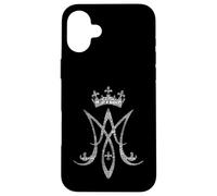Simbolo Monogramma Mariano Maria Nomi Cattolici Custodia per iPhone 16 Plus