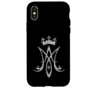 Simbolo Monogramma Mariano Maria Nomi Cattolici Custodia per iPhone X/XS