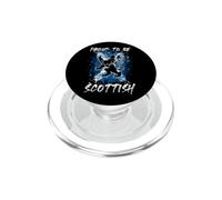 Simbolo nazionale scozzese, il leone con la bandiera della Scozia PopSockets PopGrip per MagSafe