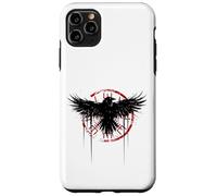 Simbolo nordico della mitologia norrena del corvo vichingo Vegvisir Custodia per iPhone 11 Pro Max